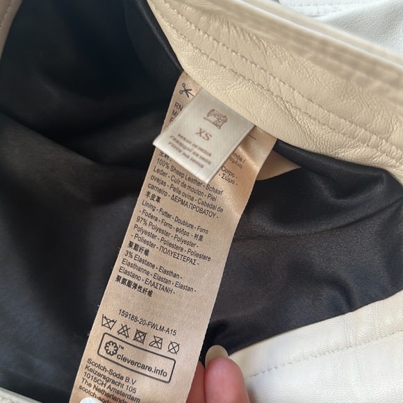 ⭐️Host Pick ⭐️ Scotch & Soda Leather Pants - Picture 7 of 10